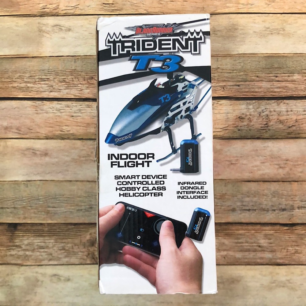 New Trident T3 Remote Control Helicopter | Smart Control Device NOT Incl… - Picture 3 of 3